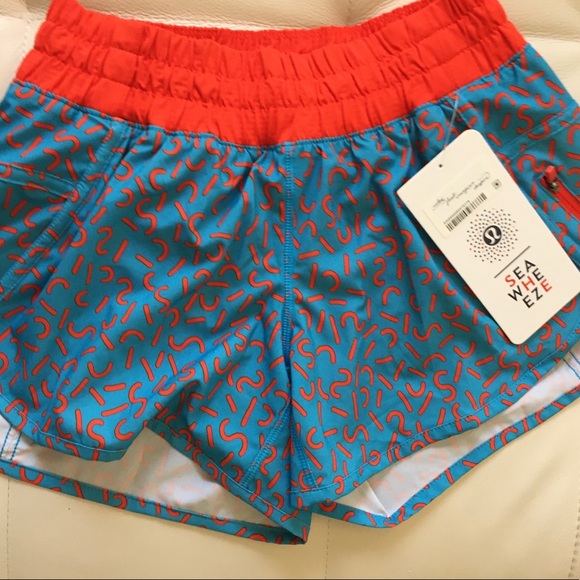 lululemon athletica Pants - NWT ZSER SW SEAWHEEZE LULULEMON TRACKER SHORT III